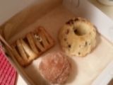 Bake Me Happy's Gluten Free Pumpkin Cream Cheese Mummy Tart, Gluten Free Lemon Blueberry Bundt, and Gluten Free Pumpkin Spice Donut Muffin