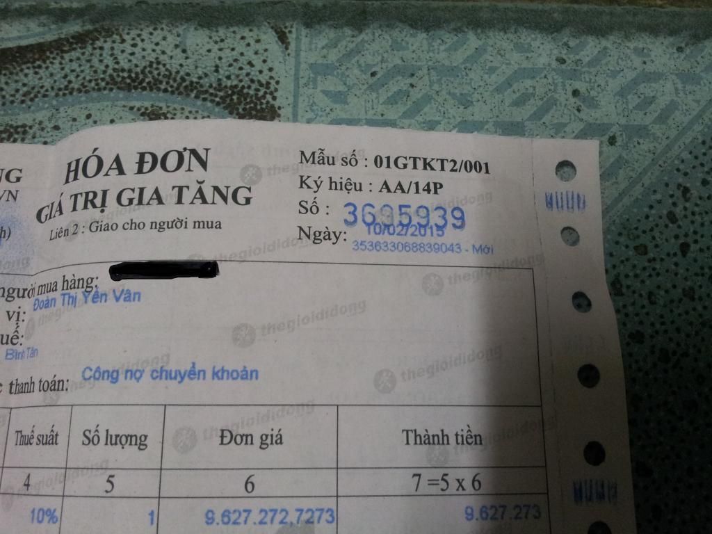 Lumia 930 Gold Edition White mua tại TGDD ngày 10/02 chưa sử dụng - 2