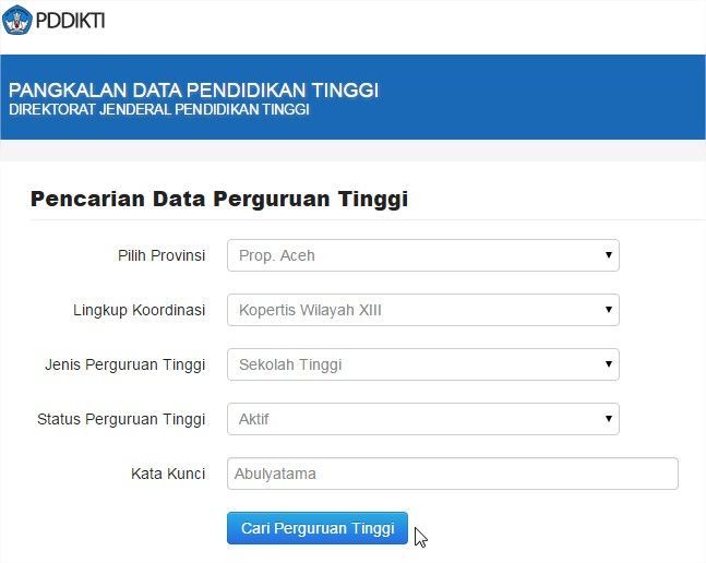 Cara Melihat Status Kampus Aktif EPSBED Forlap KotaCyberCom ForlapPTDIKTI zps5c7415ca Cara Melihat Status Kampus Aktif EPSBED Forlap