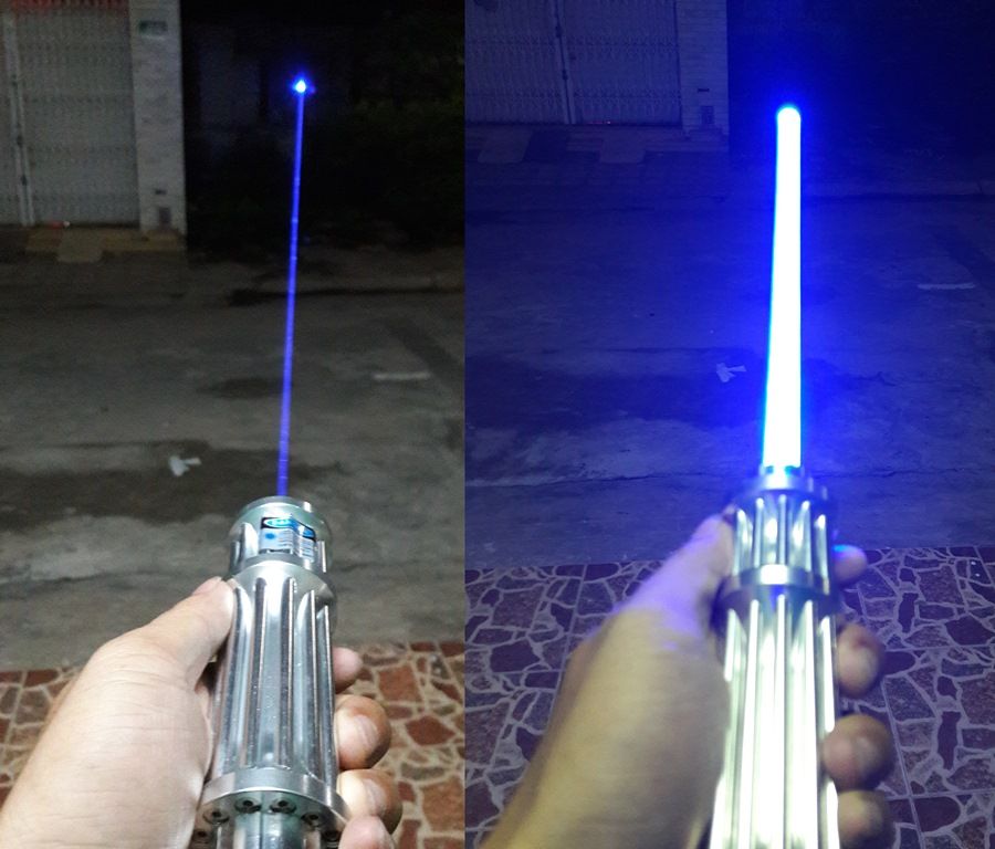 Đèn laze laser 810 tia xanh công suất cao 2000mw - 2