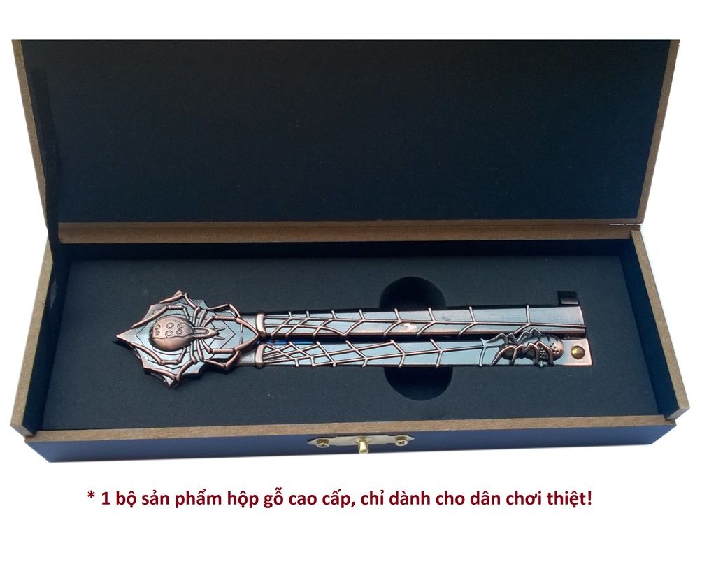 Dao bướm Spider con nhện độc đáo có 1 O 2