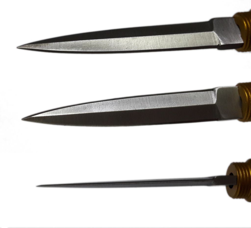 kubaton knife vàng - đen - bạc giá rẻ cho dân phượt - 28