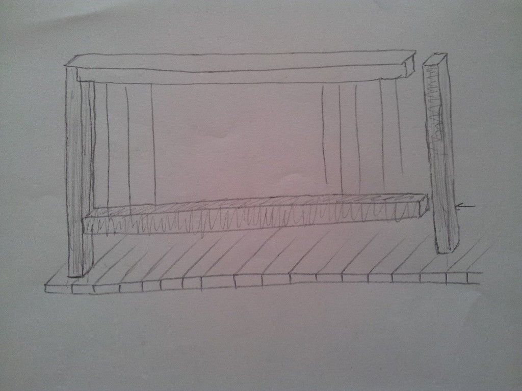 Nog een ander idee voor een railing