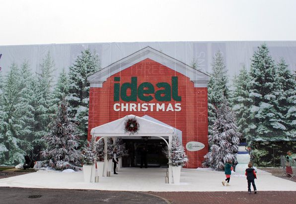 Ideal Home Show at Christmas